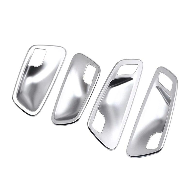 4Pcs Car Interior Door Handle Bowl Trim Cover ABS Decoration Auto Accessories For BMW 2 Series Travel Edition F45 F46 218i 220i