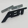 3D Metal Logo ABT Grill Emblem Badge Rear Trunk Badge Decal Sticker For Audi A3 A5 A6 Q5 Q7 Q8 S4 S5 S6 RS3 RS6 Car Accessories