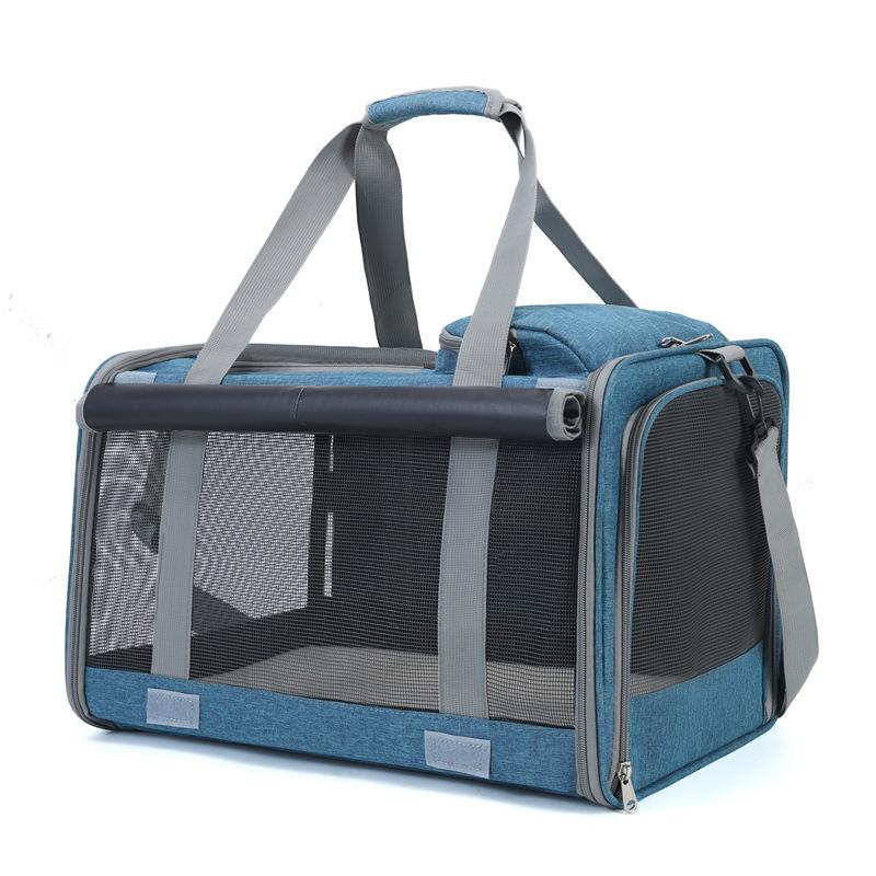 Katzentasche, Handtasche, atmungsaktiv, tragbare Handtasche, Katzentasche, universelle Katzen-/Haustier-Umhängetasche 48*29*29cm gray
