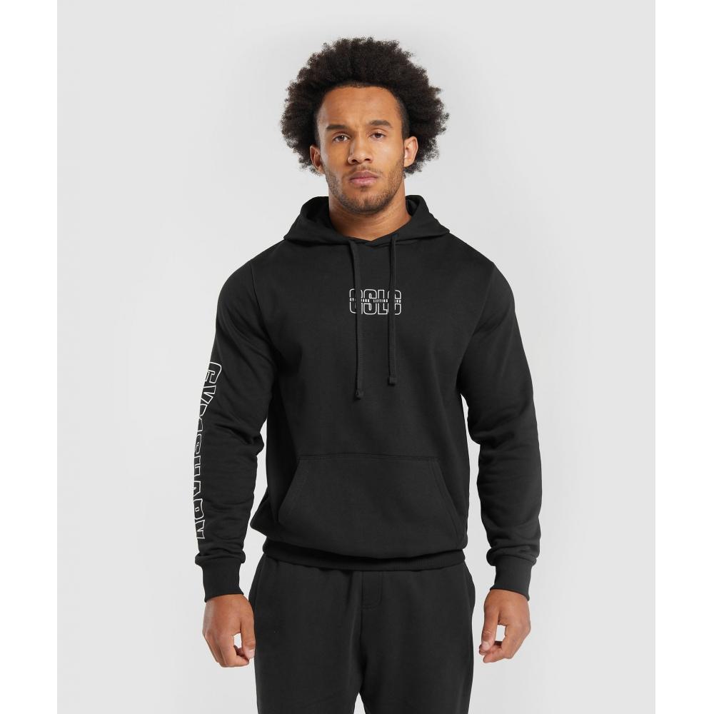 

Толстовка GYMSHARK Lifting Club черная A4A7E BB2J