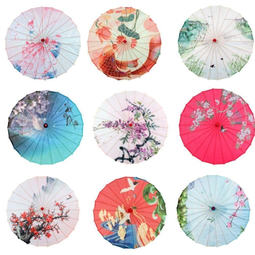 Chinese Antique Style Kids Decorative Umbrella  Bridesmaids Party Scenery