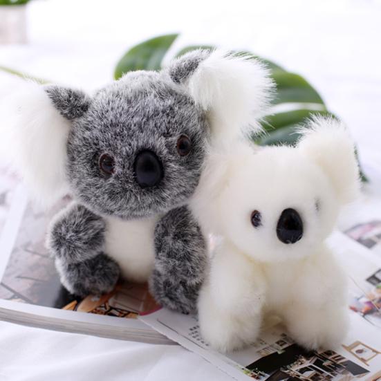 Plush Koala Bear Simulation Stuffed Animal Doll Toy Soft Koala Plushie for Kids Teens Adults Collectors Birthday Gifts