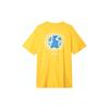 Adidas Neo Geometric Logo Print Sports T-Shirt Men Tops Solar-Yellow HD7270
