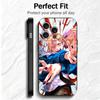 Anime Character Power CSM Soft Phone Case for iPhone 16 16E 17 Air 15 Pro Max 14 Plus 13 Mini 11 12 7 Black Cover Back Shell