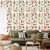 Forest animals and hearts wallpaper for living room and bedroom 50x1000