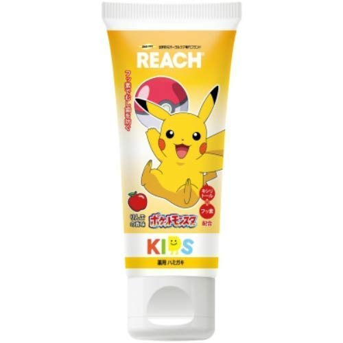 Reach Kids Toothpaste (Apple Flavor) 60g X 5 Packs