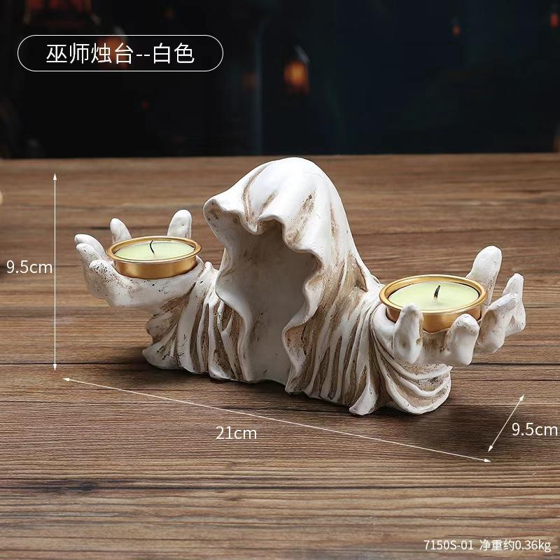 New Halloween Skull Resin Ornament Skull Ghost