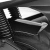 Plastic Motorcycle Mudguard Matte Black Carbon Fiber Rear Extension Splash Pad Protection Cover for PCX160