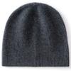 Autumn and winter new cashmere blended warm knitted big head circumference men's and women's cashmere hats