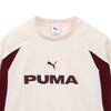 Puma Long Sleeve Woven Crew Colorblock Heritage Football