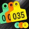 Pig Ear Tags Numbered Ear Tags for Sheep Cows Livestock Ear Tags 001-100