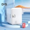 6-Liter-Minikühlschrank, multifunktionaler Getränkedosenkühler, energiesparend, leiser Betrieb, tragbarer, kompakter Desktop-Kühlschrank