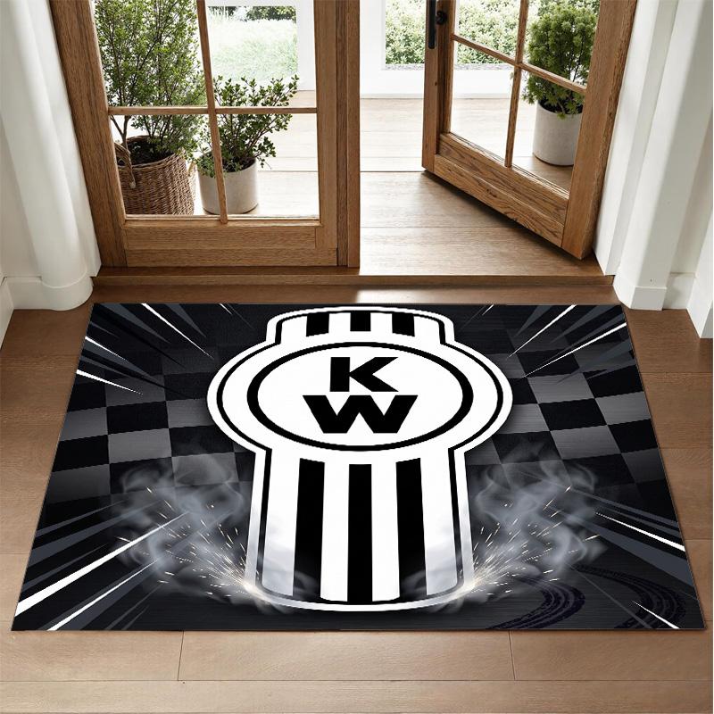 Kenworth Design Crystal Velvet Rug Soft Decorative Mat for Bedroom Entrance