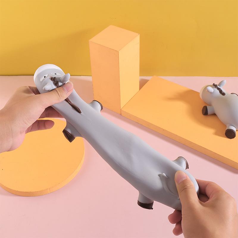 Anti-Stress Toys Cartoon Creative Donkey Funny for Kids Adults Toy Gift  1pcs