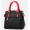 Borsa a tracolla da donna in pelle PU con pompon Borsa a tracolla con patta Borsa a spalla da donna Borse a mano tinta unita