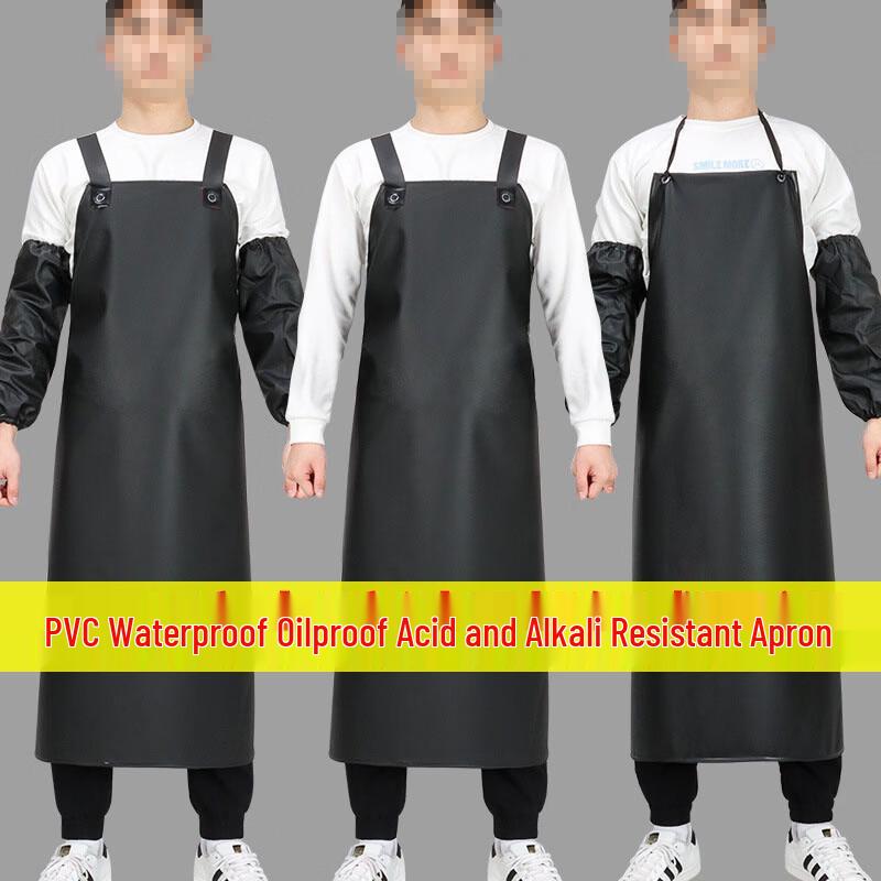 Heavy-Duty Waterproof Chemical-Resistant Work Apron