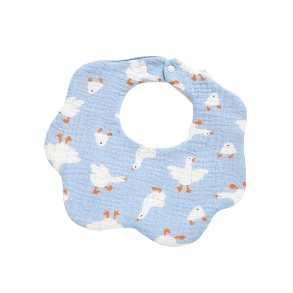 6 Layer Muslin Burp Cloths Baby Bib Cotton Gauze Feeding Bib Newborn Baby Apron  Babies Accessories 8