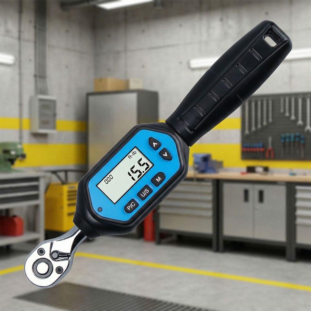 Digital Display Digital Torque Wrench Replaceable Head Electronic Torque Wrench  Industrial Use
