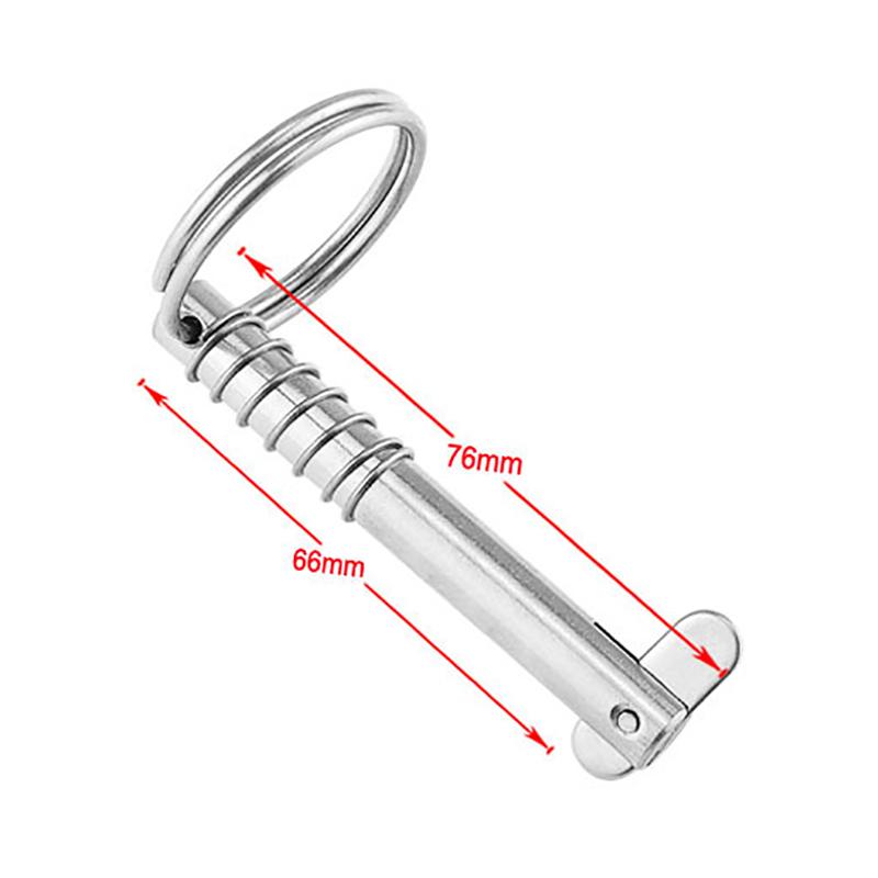 Premium Stainless Steel Quick Release Pin for Instant Setup of Boat Bimini Tops Marine Ready
