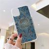 Flower of Life In Lotus Phone Case For iPhone 11 12 Mini 13 14 15 Pro XS Max X Plus SE XR Transparent Shell