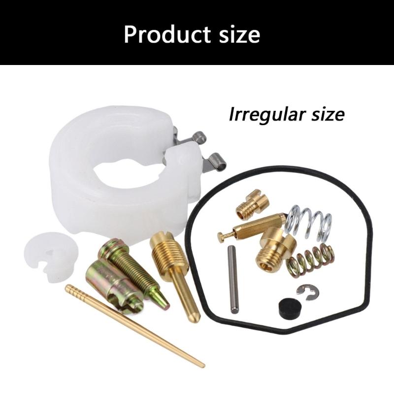 Float Needle Valves Set Idle Screw Motorcycle Carburettor Parts PHBN PHVA Repair Kit Rebuild Assembly Easy Installation