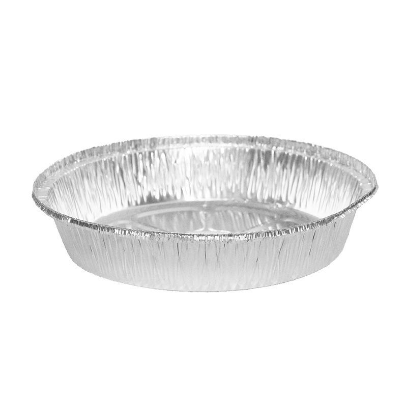 Heavy-Duty Round Aluminum Foil Baking Tray for Air Fryers