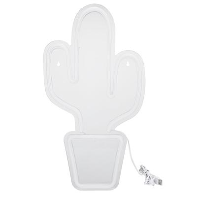 Innovative Cartoon Cactus Shape Acrylic LED Light Decorative Light for Party Home Decoration