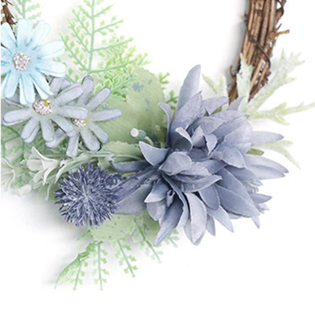 Flower Wreath Garland Wall Hanging for Valentine'S Day Farmhouse Decoration