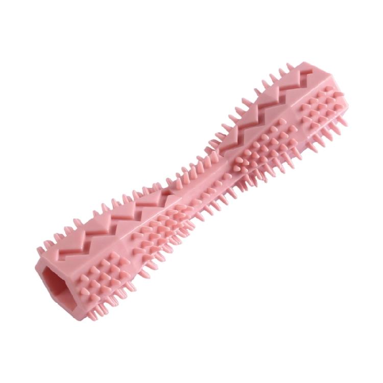 Dog Chew Bone Rubber Chewproof Toy For Dental Care Aggressive Chewers Interactive Teeth Cleaning Textures