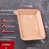 Homeglen Disposable Kraft Paper Rectangular Serving Trays