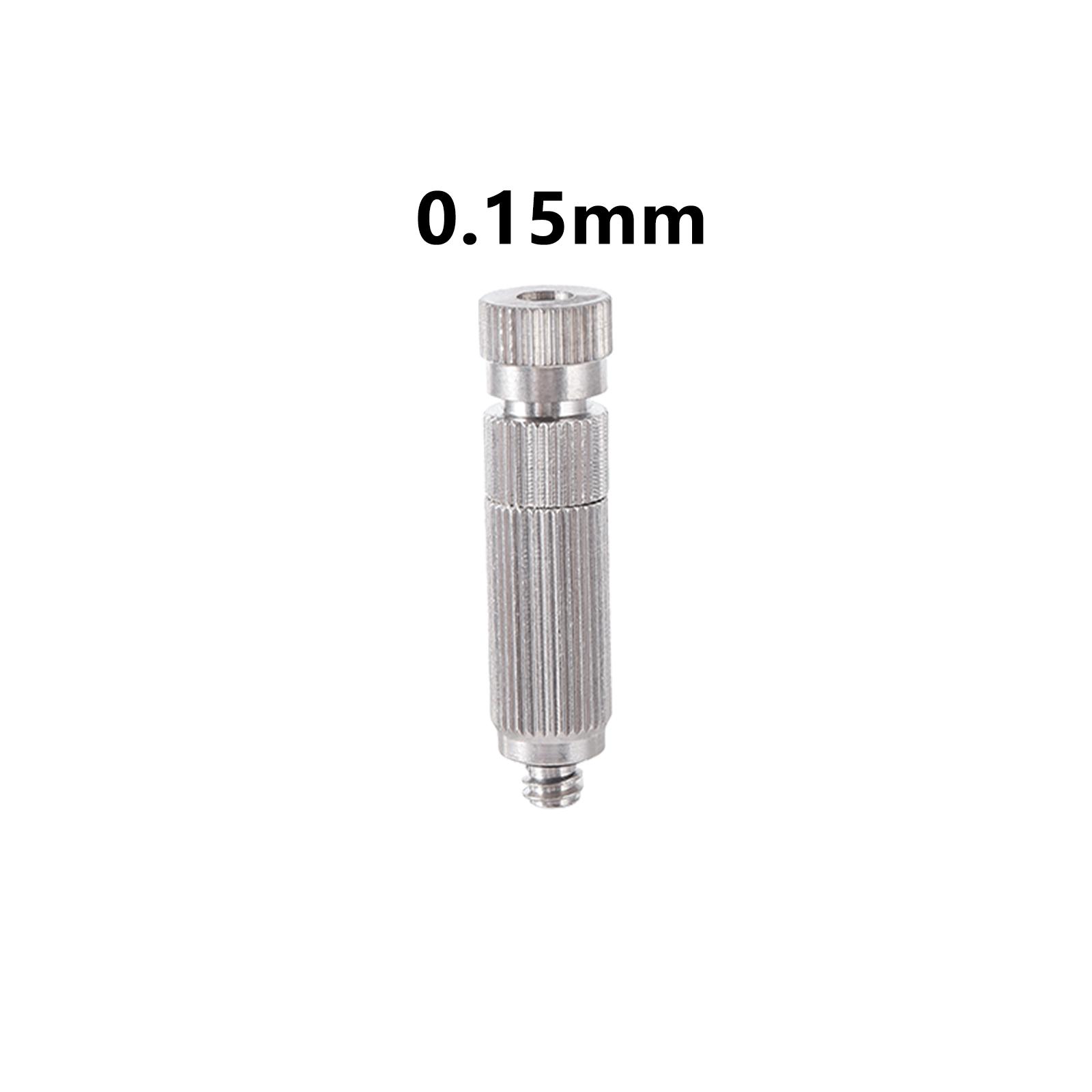 

50Pcs High Pressure Misting Nozzle with Filter Humidify Cooling Landscaping Watering Fog Sprayer 3/16 Thread Irrigation Supplies