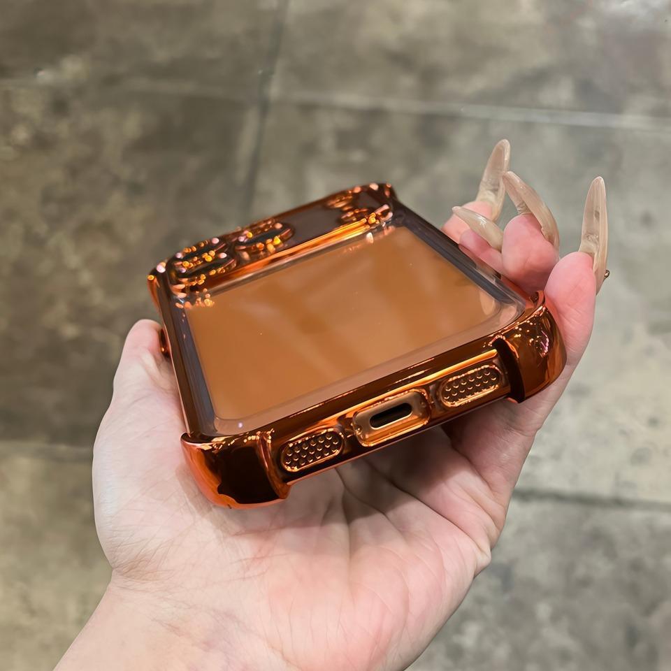 Shockproof Phone Case For For Iphone 1 14 13 11 12 16 17 Air Pro Max 14 1 Plus 16Pro 17Pro Silicone Clear Plating Protector Cover
