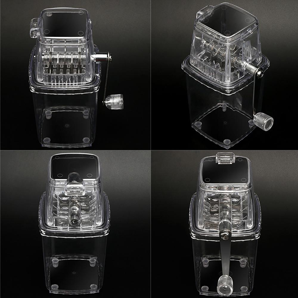 Hand Crank ice machine Portable Home Summer Ice Chopper Ice Blender Ice Crusher Manual Shaver
