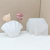 Silicone Flower Vase Molds Shell Shape Flowerpot Moulds Silicone Planter Molds Silicone Texture for Hand-Making Planter