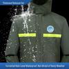 Men's Full Body Raincoat & Pants Set for Heavy Rain - Ideal for Cycling, Food Delivery, Fishing - Thickened Knit Fabric
