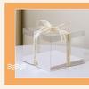 FanShun 8-inch Transparent Cake Boxes