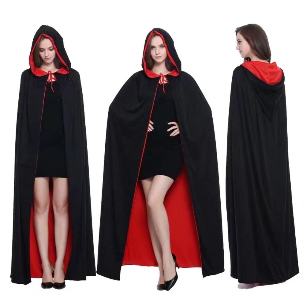 Stand Collar Wizard Robe Witch Clothes Performance Costumes Halloween Cloak  Carnival Celebration