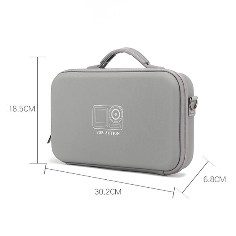 Tragbare Aufbewahrungstasche für DJI Osmo Action 6 Reisetasche Abenteuer-Kombination Wasserdichte Tragetasche Kamera Zubehör
