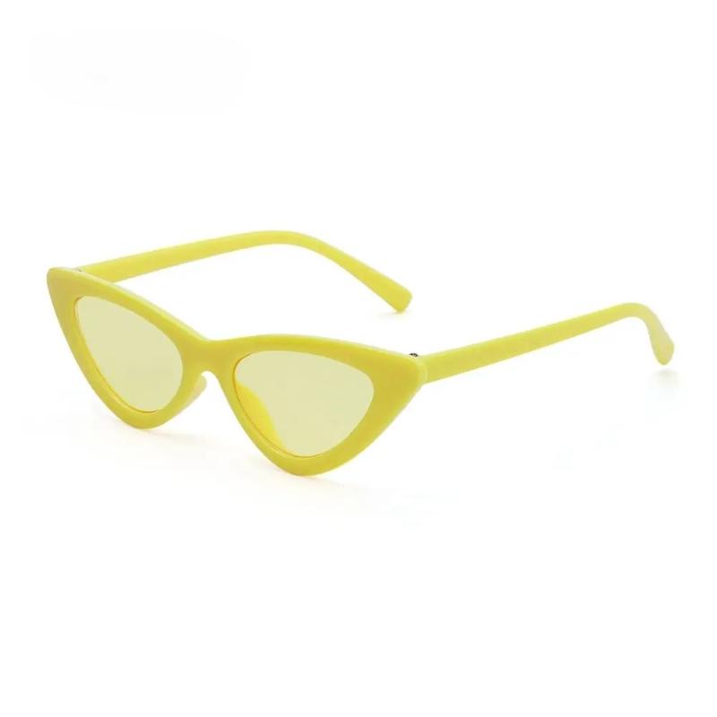 Nowe Okulary Przeciwsłoneczne dla Dzieci Modne Retro Koci Oczko dla Chłopców Dziewcząt Modny Upominek na Imprezę Bez Ochrony UV