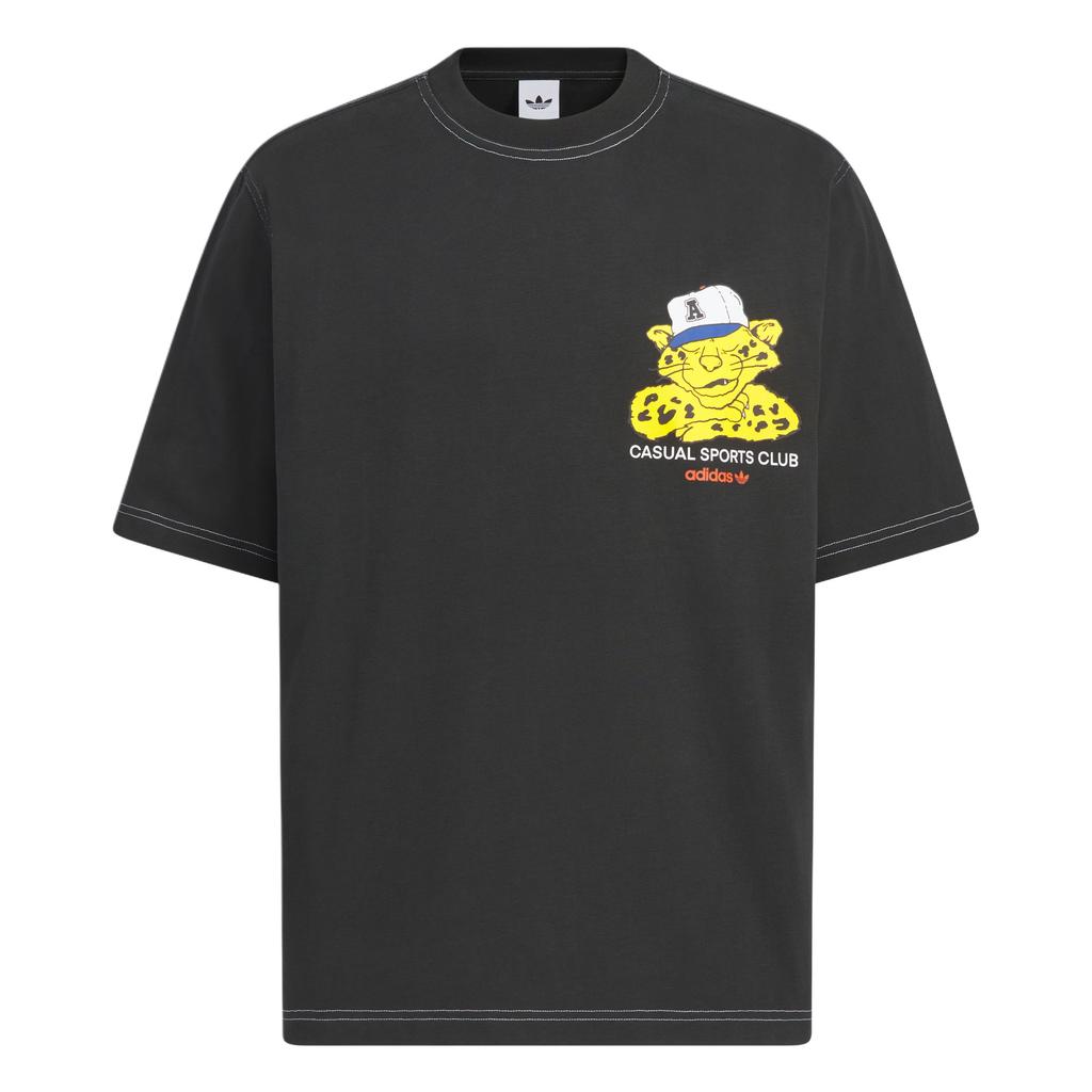 Adidas Originals Wabash Logo Knit Crew Neck Sports Drop Shoulder Short Sleeve T-Shirt Men T-Shirts KD1849