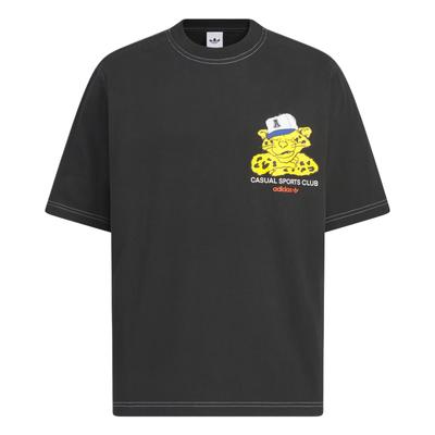 Originals Wabash Logo Strick Rundhals Sport Drop Shoulder Kurzarm T-Shirt Herren T-Shirts KD1849