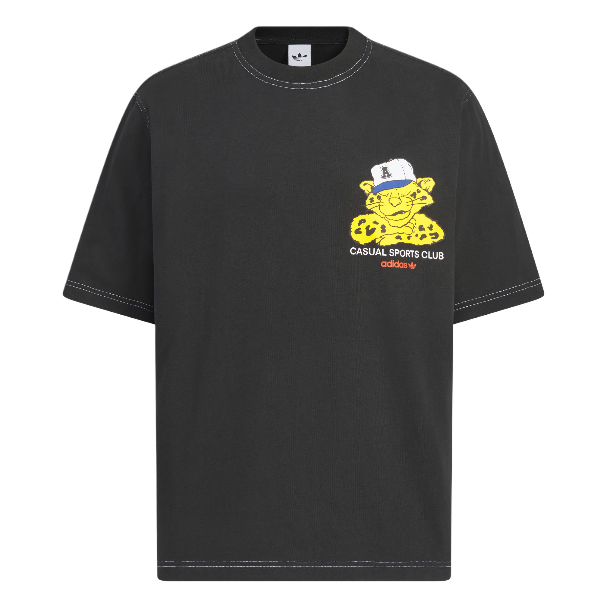 

Adidas Originals Wabash Logo Knit Crew Neck Sports Drop Shoulder Short Sleeve T-Shirt Men T-Shirts KD1849 L