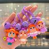 Epoxy Crying Baby Keychain Bell Doll Student Bag Couple Decorative Small Gift