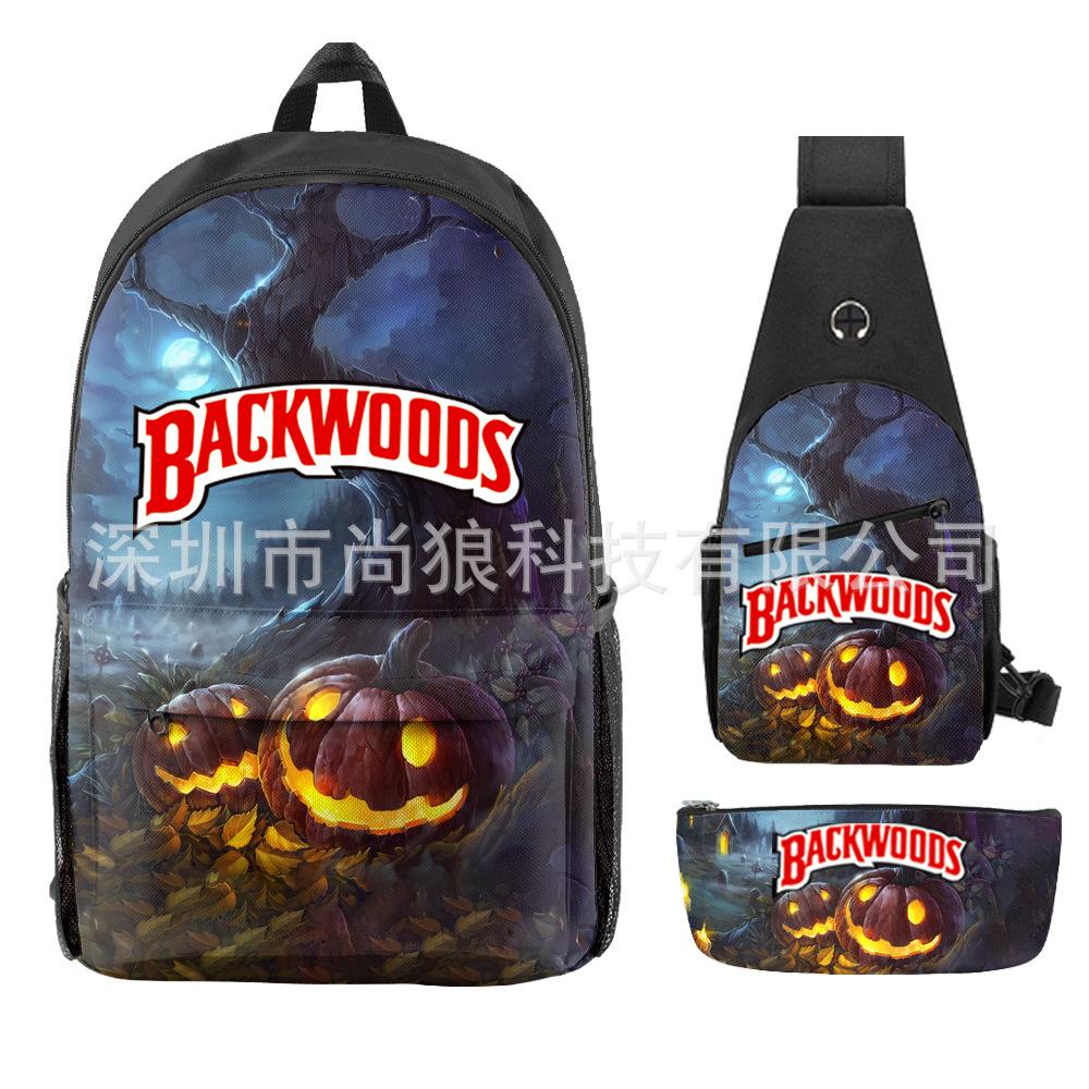 Student School Bag Backwoods Backpack Shoulder Bag School Bag Large Capacity Water-Proof Backpack