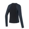 Li Ning Swimming Series Color Block Letter Round Neck Pullover Long Sleeve Two-Piece Swimsuit Women swimsuit Black Ink-Gray ASLT074-2