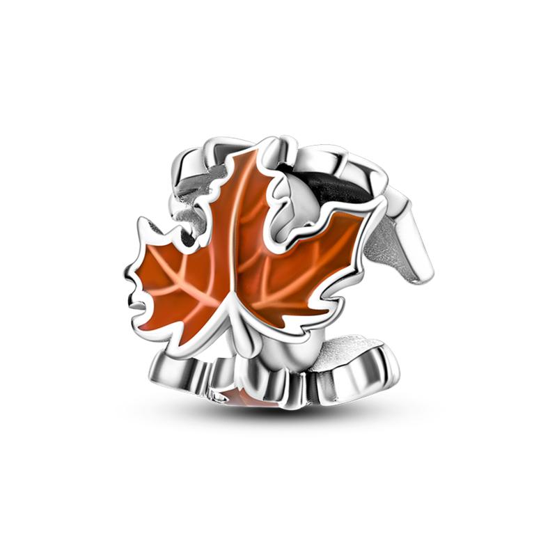 Copper Craft Plum Blossoms Azaleas Sunflowers Cherry Blossoms Sparkling Zircon Beads Charms Birthday Diy Exquisite Jewelry