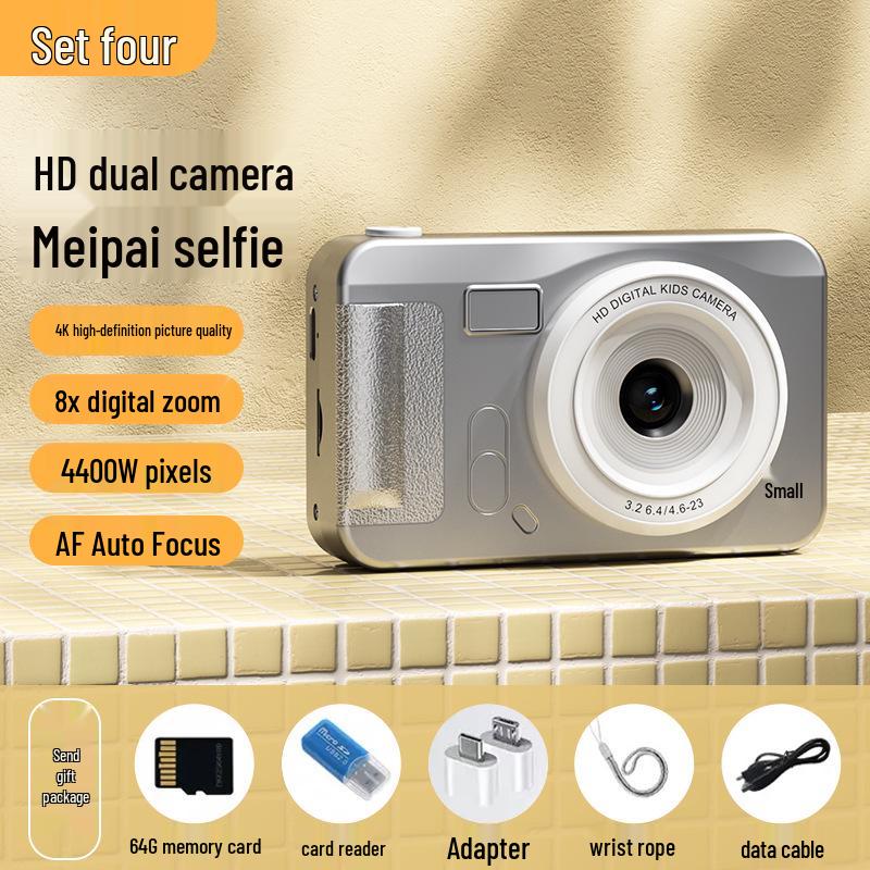 Câmera Digital Retro de 2,4 Polegadas - Mini CCD Portátil HD