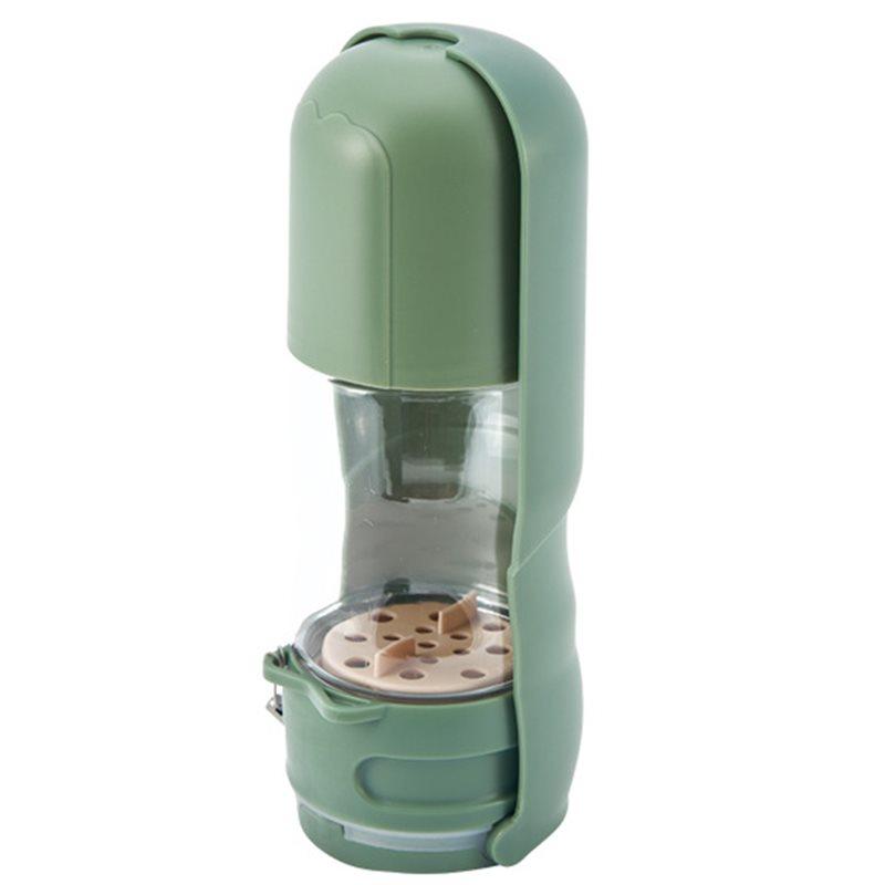

M-Modern-Dog Food Integrated Drinking Fountain 2 In 1 Dog Water Bottle Dog Travel Accessories Pet Small Water Dispenser Feeding