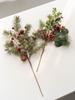 Floral Christmas Inserts for Holiday Decor and Window Display Photography