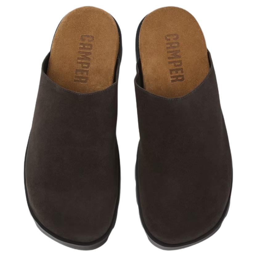 Camper Brutus Versatile Slip-On EVA Anti-Wear Closed-Toe Slippers Men slippers Gray Brown K100906-008